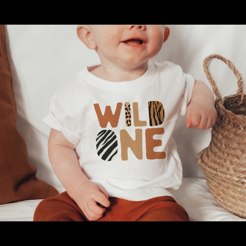 Wild One Matching Family Birthday Shirts